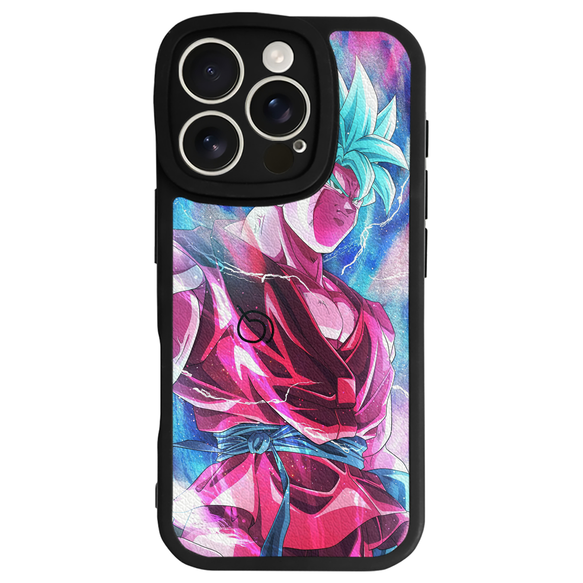 （画像用） ドラゴンボール DRAGON BALL 【iPhone 16シリーズ対応】シリコンスマホケース（レザー調） 材質：シリコン